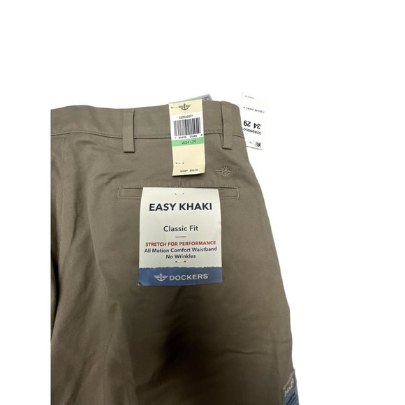 Docker's 34x29 Dress Pants Tan - New With Tags - Picture 5 of 5